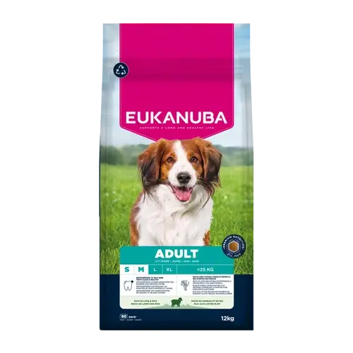 Euk Dog Ad Sm/Med Lamb & Rice - Ny produkt