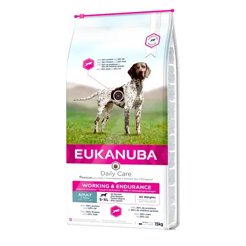Euk Dog Daily Care Working – 15 KG | Favorit hos kunderna