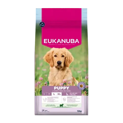 Euk Dog Puppy Large Lamb & Rice – 12 KG - Nyhet i sortimentet