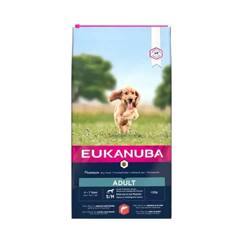 Eukanuba Adult Small and Medium Salmon, 2.5 kg | Mycket uppskattad