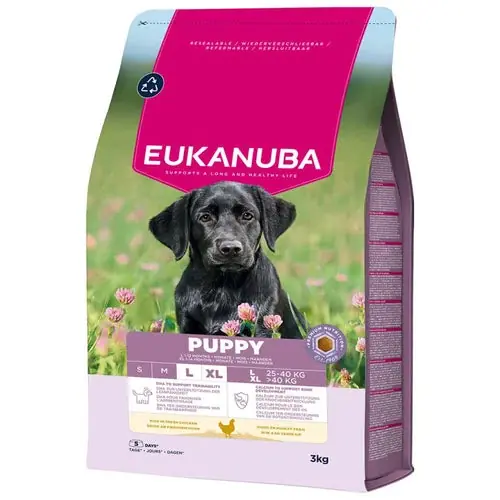Topprodukt | Eukanuba Dry Dog Food Puppy Large Breed Chicken, 3 kg