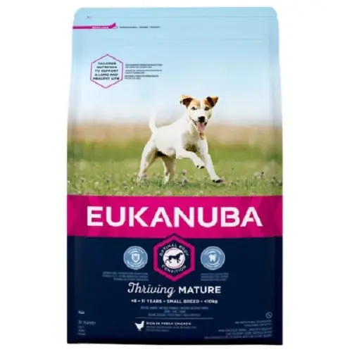 Eukanuba Mature and Senior, Small, Chicken, 2 kg | Handla säkert