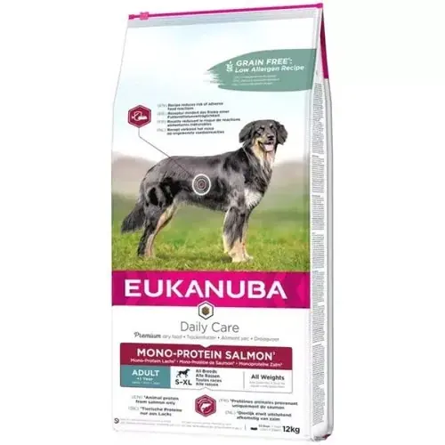 Eukanuba Mono-protein with Salmon, 12 kg | Enkel beställning