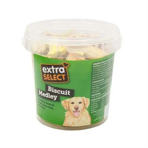 Extra Select Biscuit Medley Bucket 1ltr - Kundernas favorit