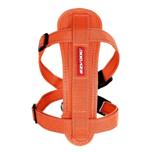 EzyDog Chest Plate Dog Harness – Orange - Direkt från tillverkaren