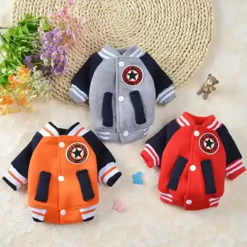 Nyligen lanserat | Felpa per Cani ”Baseball Uniform” – Eleganza e Comfort per l’Inverno