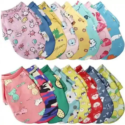 Felpa per Cani in Pile Modello ”Spring” – Libertà e Comfort con Fantasie Colorate - Spara mer