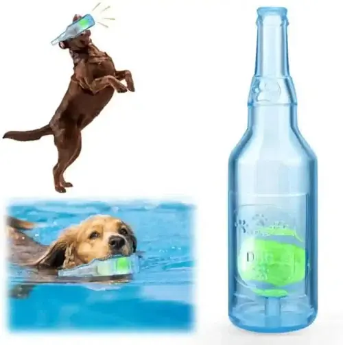 Bara idag | Fetch & Splash – Gioco Interattivo per Cani con Bottiglia d’Acqua