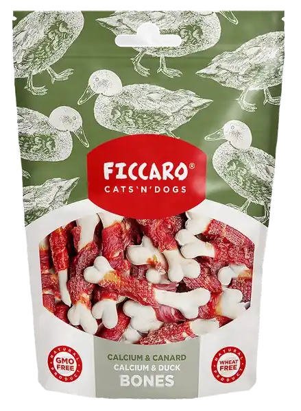 Snabb leverans - Ficcaro – Kalcium & ankbens, 100g