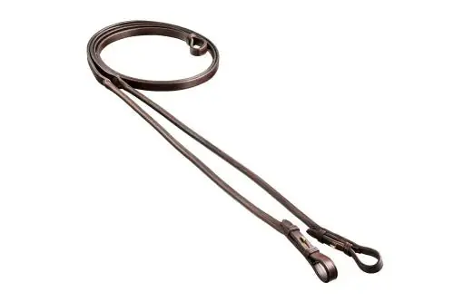 Handla nu - Finesse Bridles Tyglar – för kandar – brun/guld
