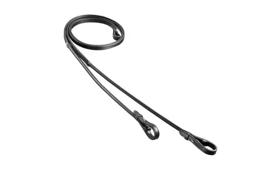 Handla online - Finesse Bridles Tyglar – för kandar – svart/silver