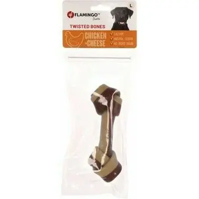 FLAMINGO DUETTO CHICKEN&CHEESE 1gb x 15cm, 108g | Fyndpris
