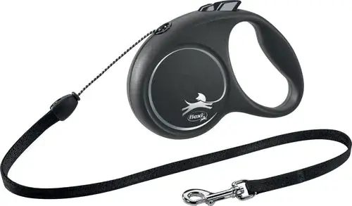 Flexi Black Design flexiline m. snor | Kan beställas online