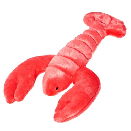 Endast denna vecka - Fluff & Tuff Manny Lobster Plush Dog Toy