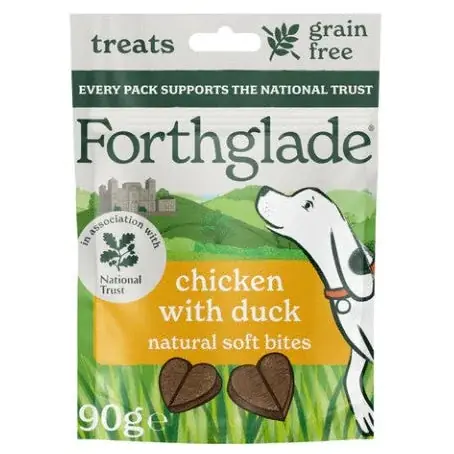 Extra bra pris | Forthglade Natural Soft Bites Chicken & Duck 90gm