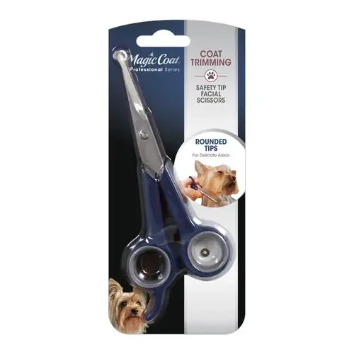 Four Paws Magic Coat® Professional Series Safety Tip Facial Scissors - Få kvar i lager