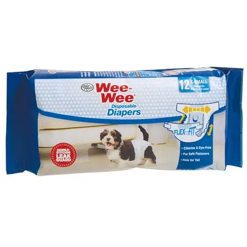 Nyligen lanserat - Four Paws Wee-Wee® Disposable Dog Diapers