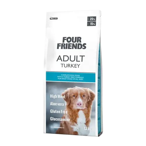 Specialerbjudande | Fourfriends Dog Adult Kalkon