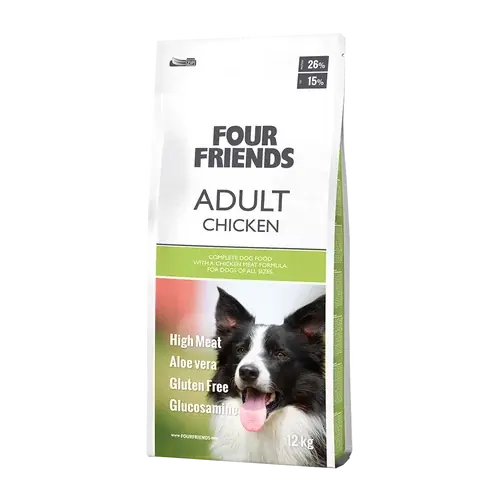 Fourfriends Dog Adult Kyckling - Reapris
