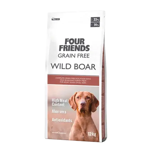 Nytt lägre pris - Fourfriends Dog Grain Free Vildsvin