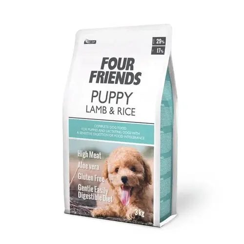Trygg betalning - FourFriends Dog Puppy Lamb & Rice 3 kg