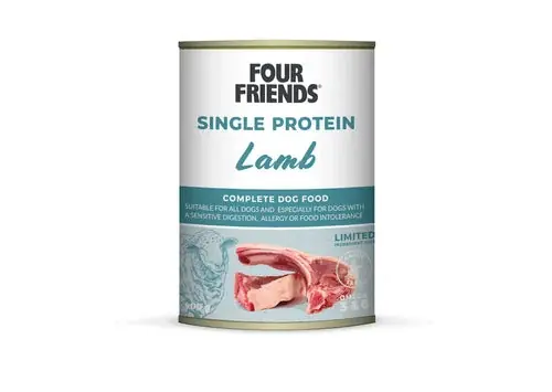 Ny produkt | FourFriends Dog Single Protein Puppy400g