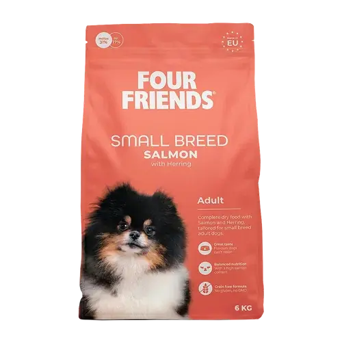 Lägg i varukorg | FourFriends Small Breed Salmon