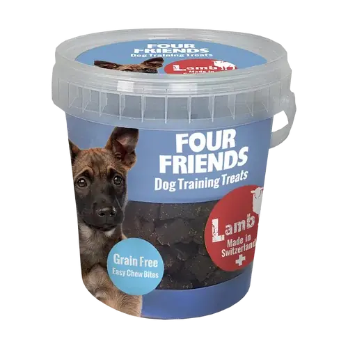 Mycket efterfrågad | FourFriends Training Treats Lamb – 400 G
