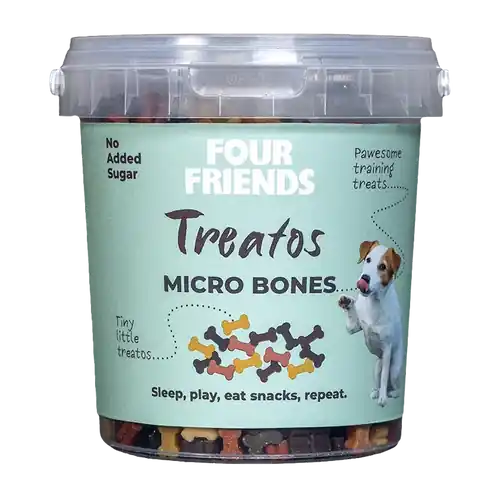 FourFriends Treatos Micro Bones – 500 G - Väl omtyckt