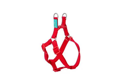 Freedog Basic Type A Red Nylon Harness, 8 mm, 15/30 cm - Bara idag