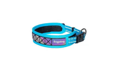 Få kvar i lager | Freedog Boreal Blue Capri Collar, 20 mm, 43/52 cm