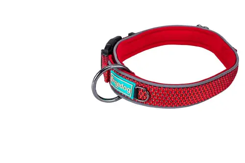 Spara mer - Freedog Extreme Red Nylon Collar, 15 mm, 25/36 cm