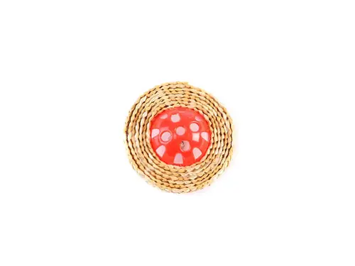 Freedog Red Ball with Ribbon, 7×7 cm | Nedsatt pris