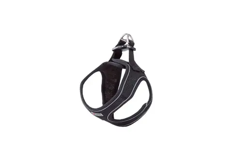 Nästan slut | Freedog Soft Black Harness, Size S, 35–40 cm
