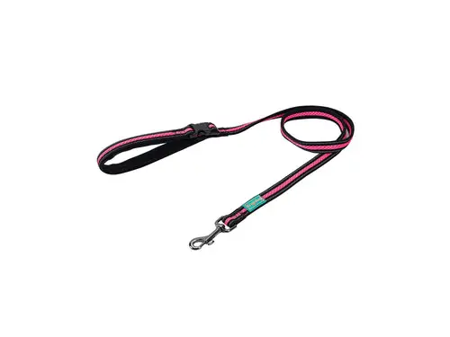 Extra bra pris - Freedog Soft Sport Leash – Pink, 25 mm, 120 cm