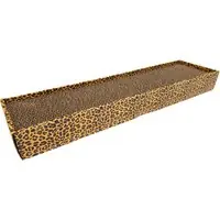 Efterfrågad | Croci klösbräda Home Decor Leopard - L 48 x B 12,5 x H 5 cm