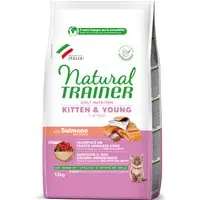 Natural Trainer Kitten med lax - 1,5 kg | Ny lansering