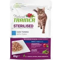 Expressfrakt - Natural Trainer Adult Sterilised - 12 x 85 g tonfisk