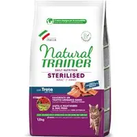 Natural Trainer Cat Sterilised med öring - 1,5 kg | Bra pris