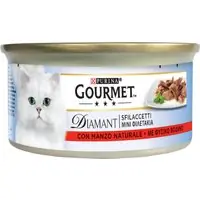 Passa på nu | 24 x 85 g Gourmet Diamant - Filéer med naturligt nötkött