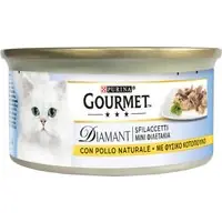 Nytt i webbutiken - 24 x 85 g Gourmet Diamant - Filéer med naturlig kyckling