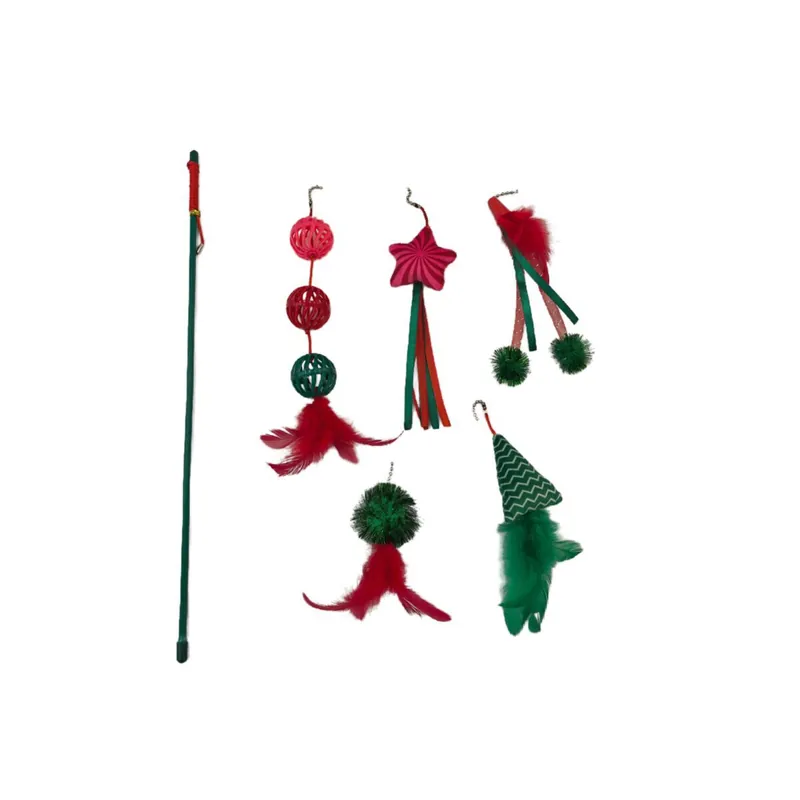 Missa inte - Meow&Me Happy Holidays Kattvippa med 5 leksaker