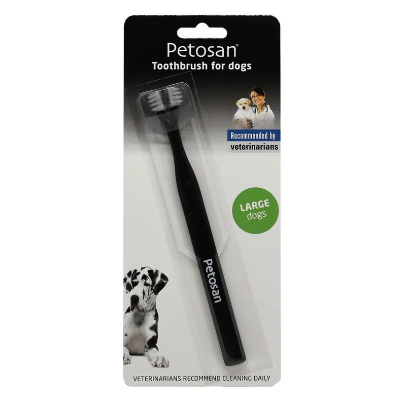Specialpris - Petosan Dubbeltandborste till Hund