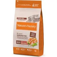 Nytt lägre pris | Nature‘s Variety Healthy Grains Sterilized Adult Salmon - 3 kg