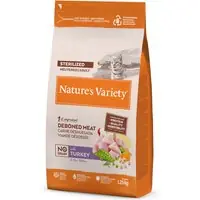 Nature‘s Variety No Grain Sterilized Adult Turkey - 1,25 kg | Nästan slut