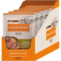 Ekonomipack Nature‘s Variety Pâté No Grain Adult 24 x 70 g - Kyckling och gås | Handla nu