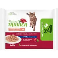 Finns att beställa - Natural Trainer Adult - 4 x 85 g med lax