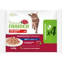 Spara mer | Natural Trainer Adult - 4 x 85 g med nötkött