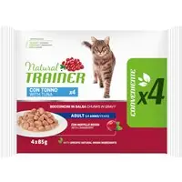 Natural Trainer Adult - 4 x 85 g med tonfisk | Erbjudandet går snart ut