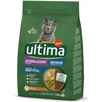 Nytt i webbutiken | Ultima Sterilized Senior med kyckling - 2,5 kg